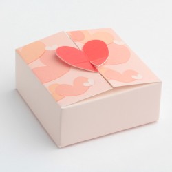 Charlotte carrée coeur PM