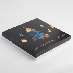 Calendrier de l'Avent coffret carré