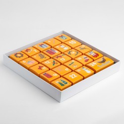 Calendrier de l'Avent coffret carré
