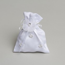 Sac perlé blanc