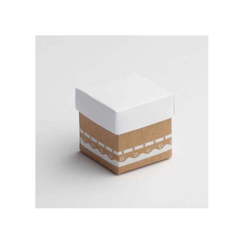 Mini Cube couvercle blanc - Deininger