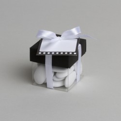 Mini cube + étiquette