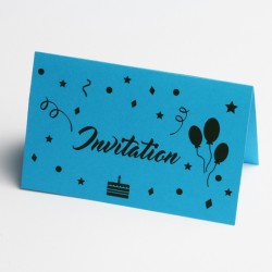 Invitation + enveloppe